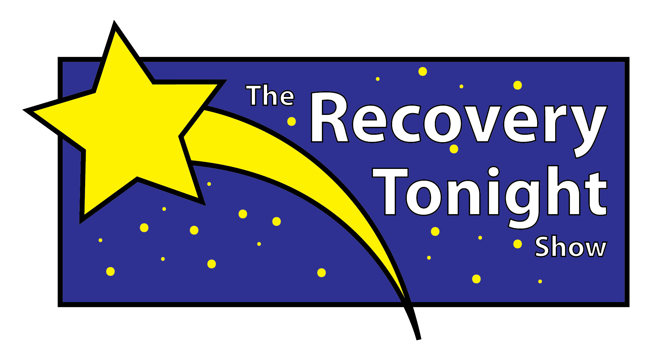 Recovery Tonight shooting star logo by artist Jennifer Leigh